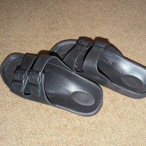 Black Sandals for Men